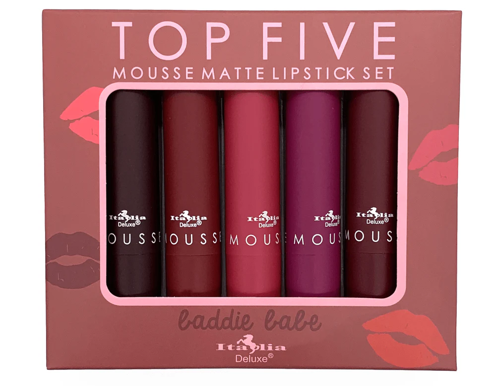 Top 5 Mousse Matte Lipstick Set - Image 5